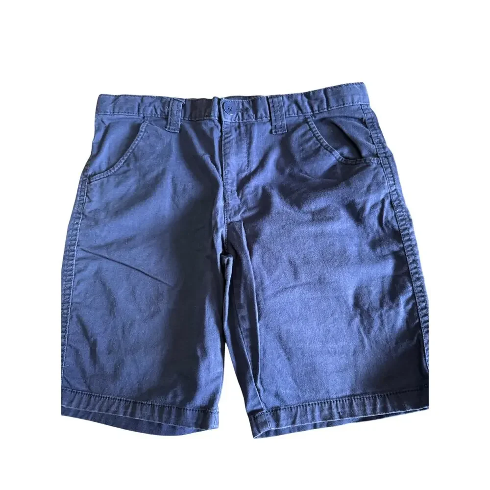 Faded Glory Cherokee Girls Lot of 2 Bottoms Chino Shorts Jean Skirt Large 12